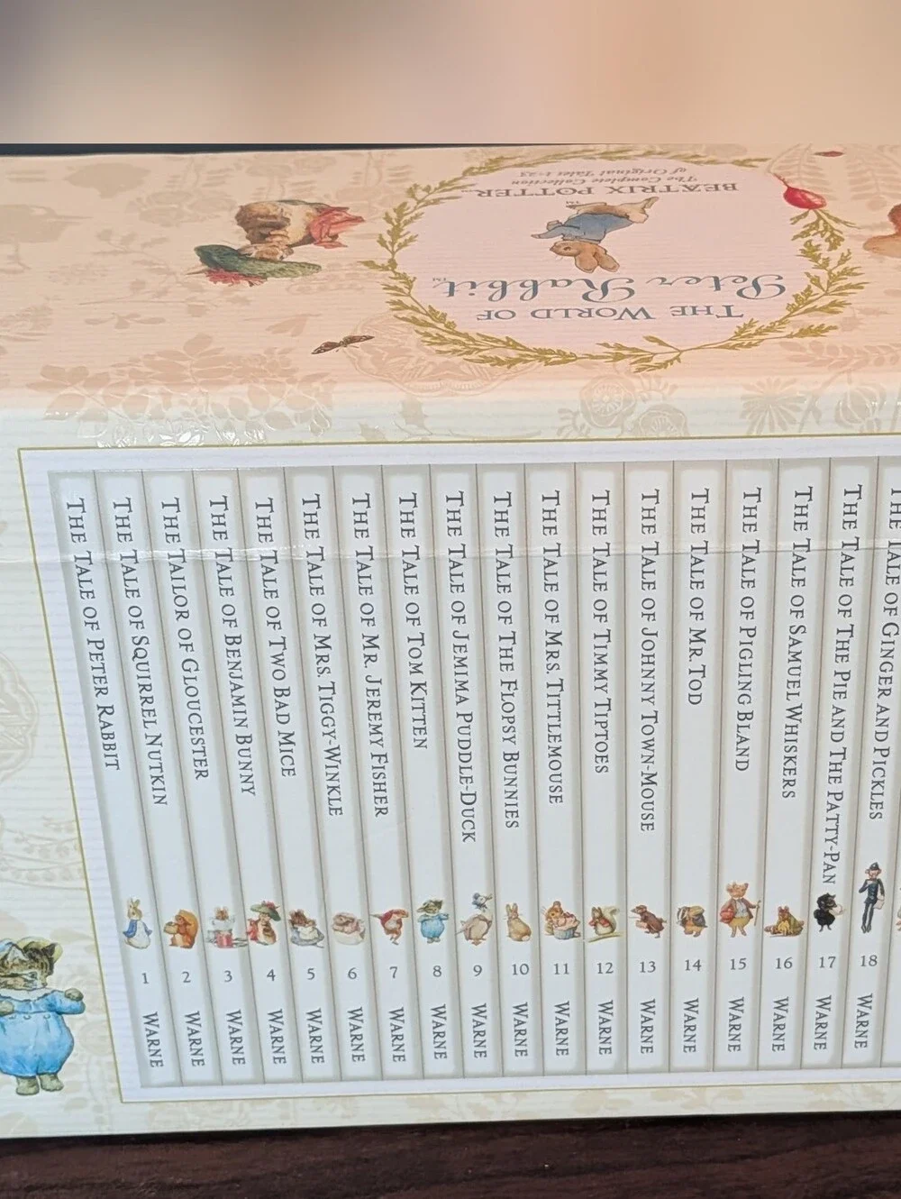 World of Peter Rabbit 23 Book Set Beatrix Potter Hardback Nursery Collection